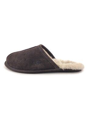 UGG Brown Suede Scuff Slippers 10